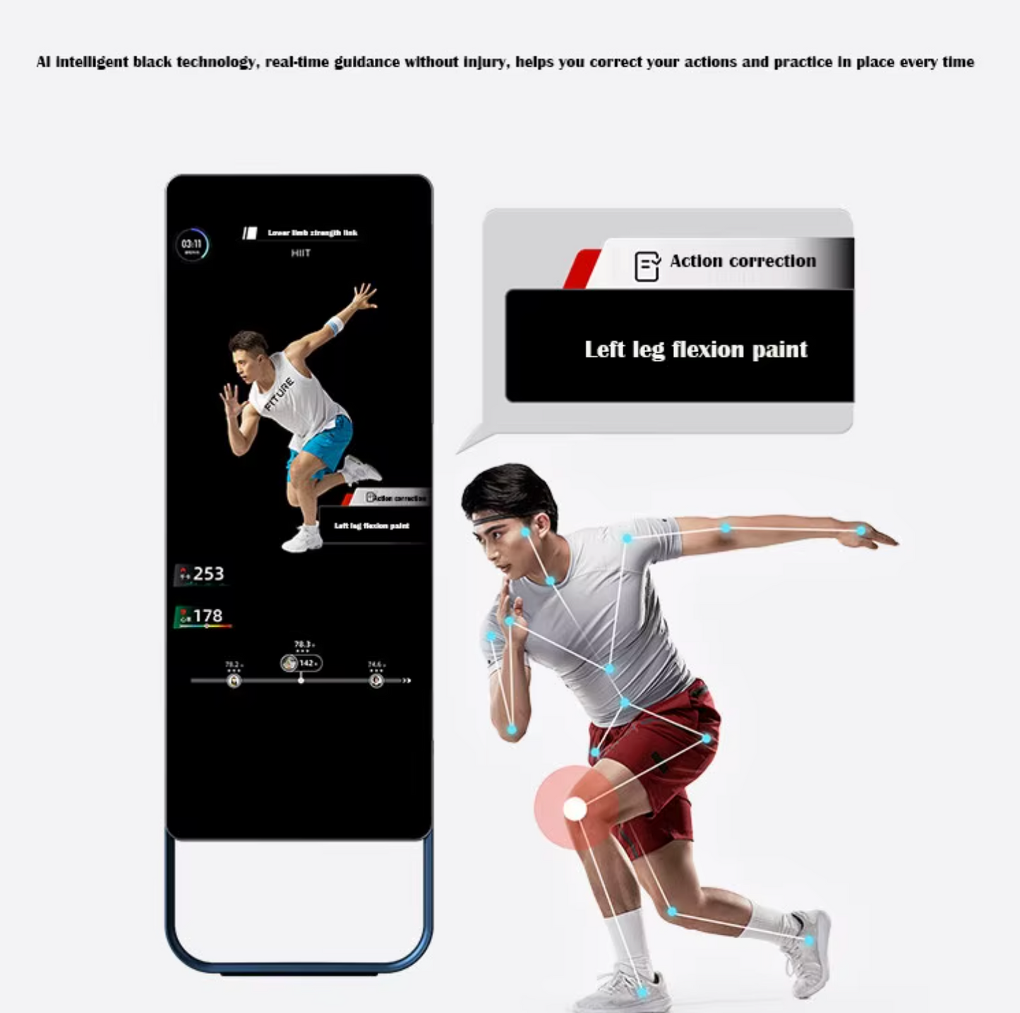 iBoost Smart Award Winning Fitness Mirror