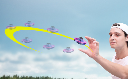 UFO Fingertip Gyro: The Ultimate Flying Mini Drone Spinner 🛸