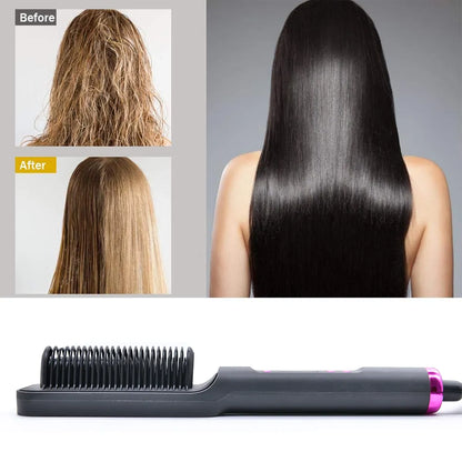 Ionic Hair Styler: The Ultimate Anti-Scald Straightening Comb