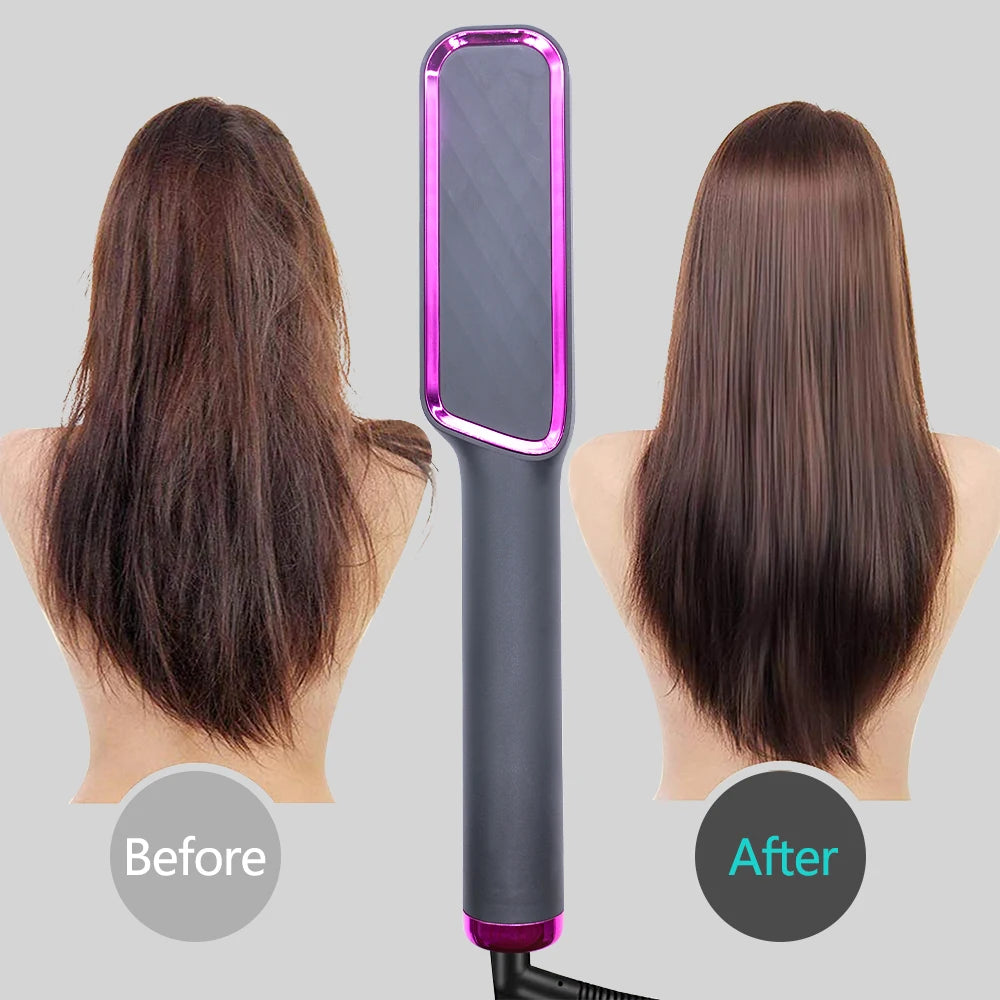 Ionic Hair Styler: The Ultimate Anti-Scald Straightening Comb