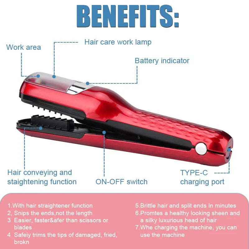 iBoost Split End Hair Trimmer - No More Split Ends