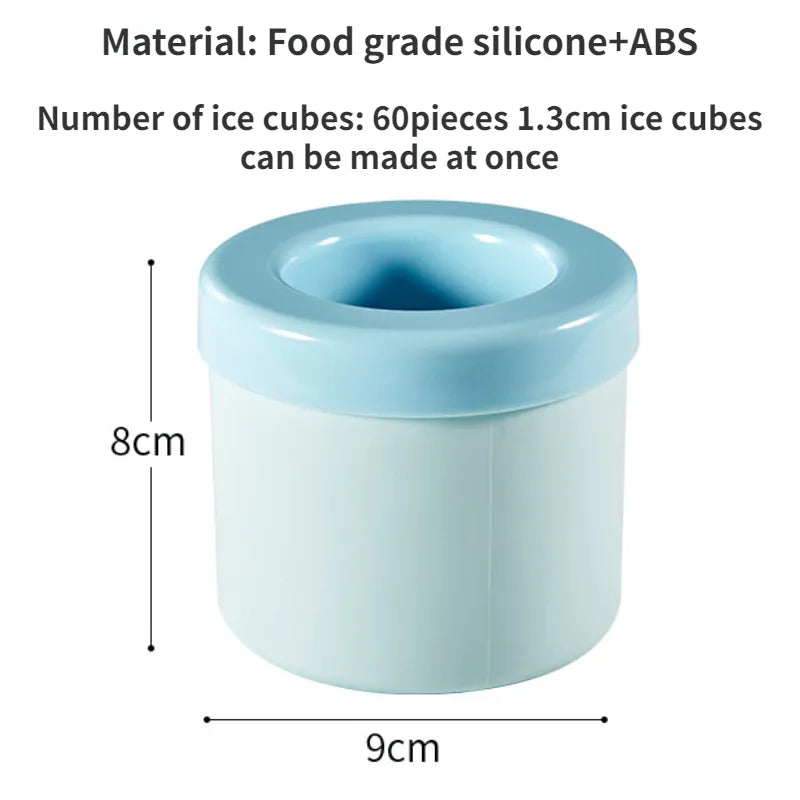 Silicone Ice Bucket Cup - Perfectly-Shaped Ice Cubes With Our Easy-Release Silicone Ice Cube Bucket Cup Mold