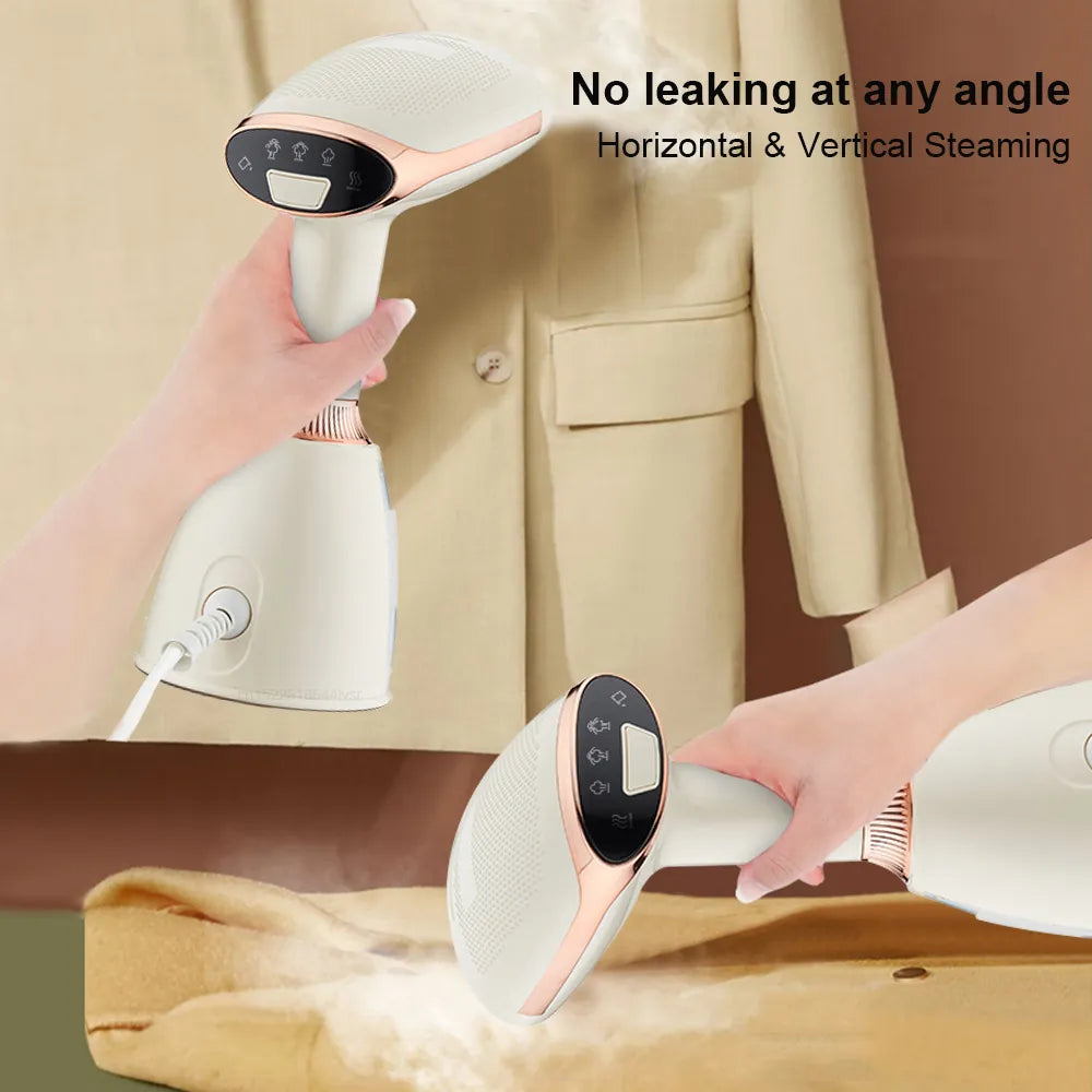 iBoost Pro Steam - This efficient steamer quickly and effortlessly irons garments.